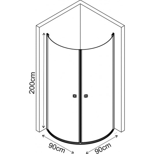 Душ кабина ICS 109S