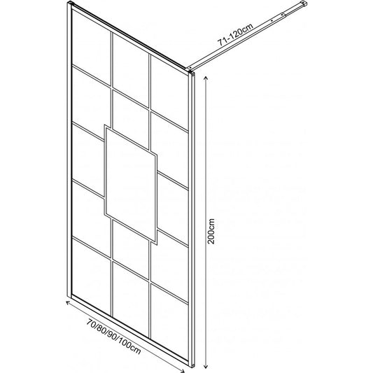 Стационарен параван ICS 115/100