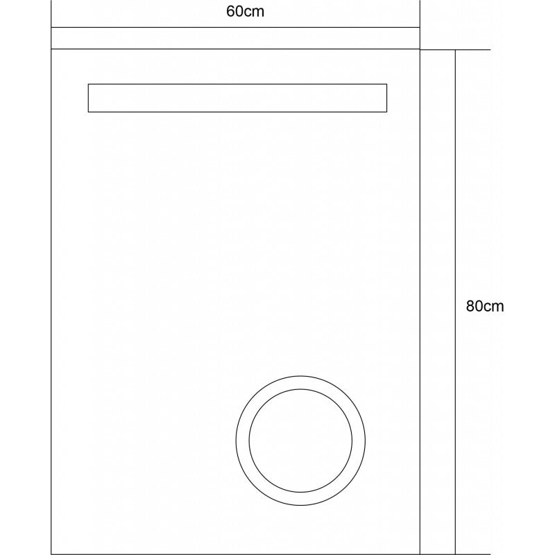 Огледала с вградено осветление » ICL 1490