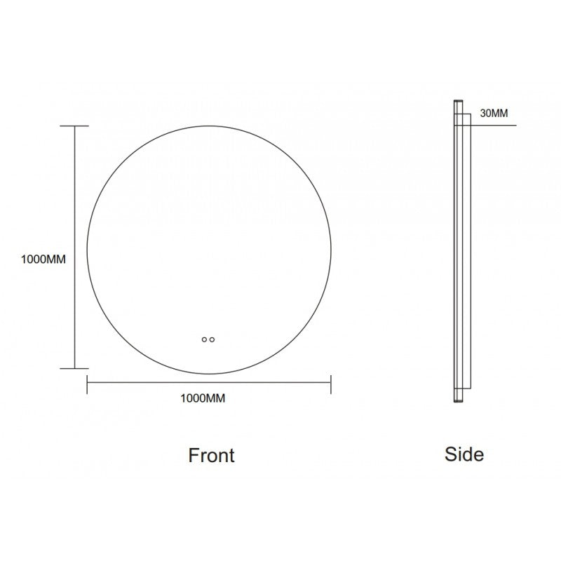 Огледала с вградено осветление ICL 1495/100