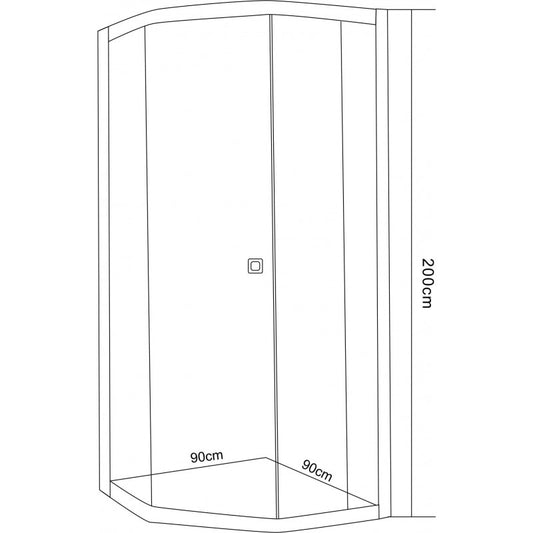 Душ кабина ICS 169TR