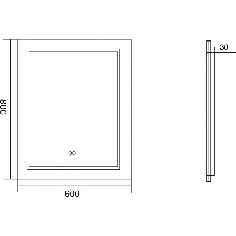 Огледала с вградено осветление » ICL 1814