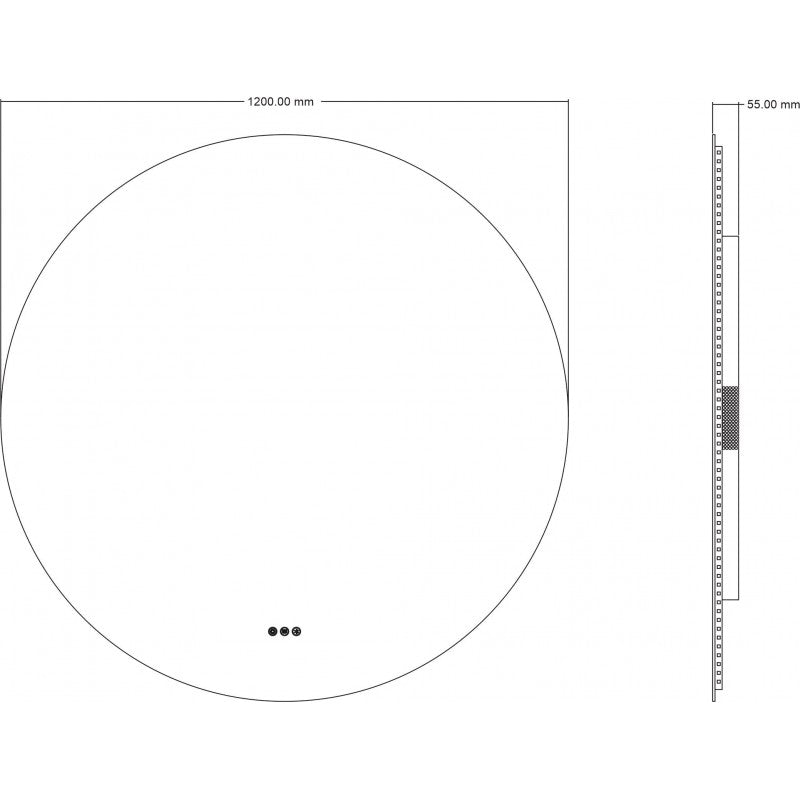 Огледала с вградено осветление » ICL 1825