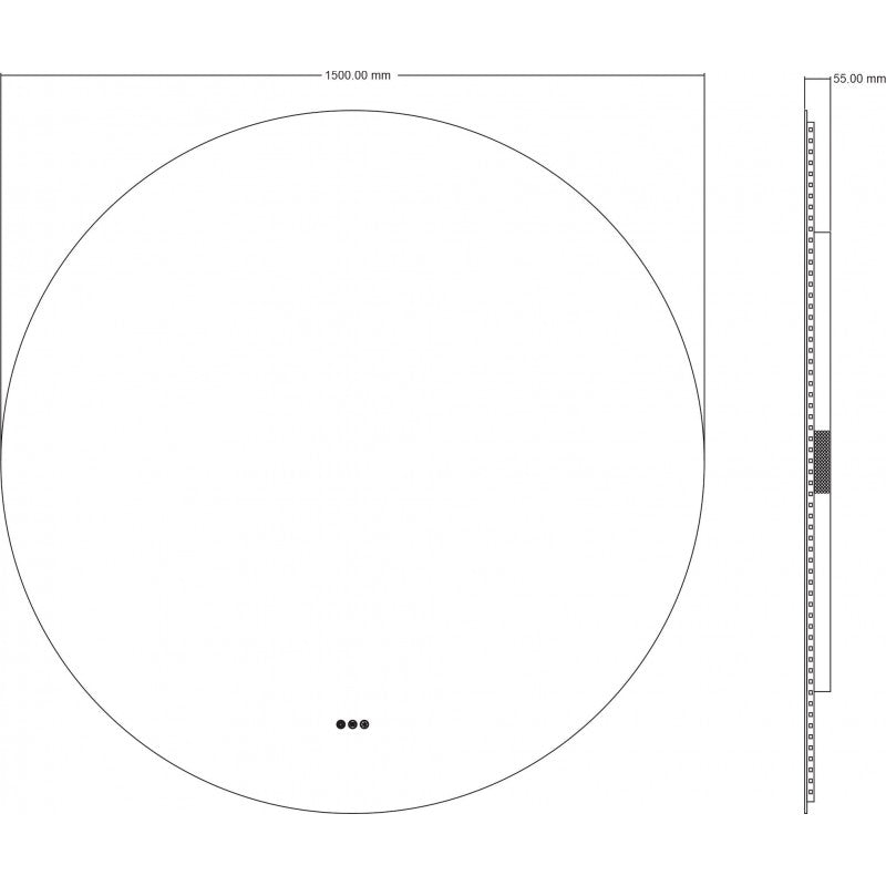 Огледала с вградено осветление » ICL 1826