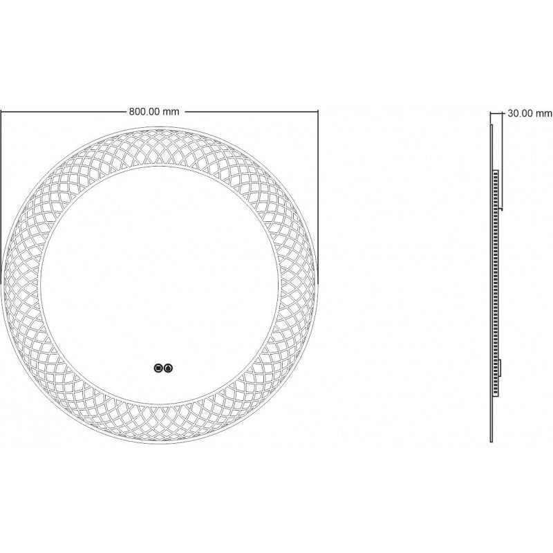 Mirrors with built-in lighting » ICL 1856