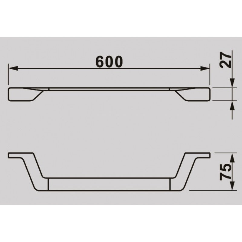Bathroom accessory DEBRA» ICA 2824BN
