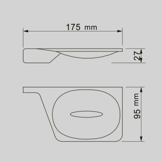 Bathroom accessory RIHANNA» ICA 2859G