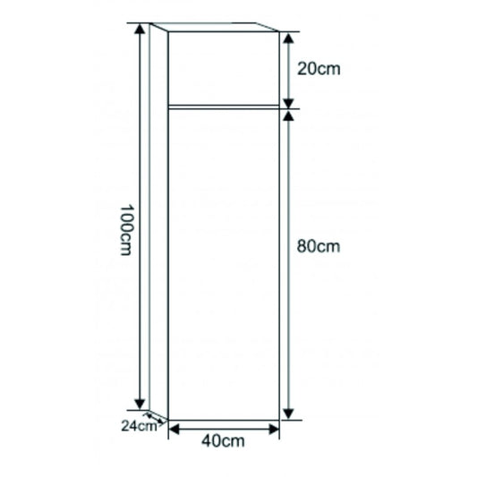 Колона за баня ICP 4024-2