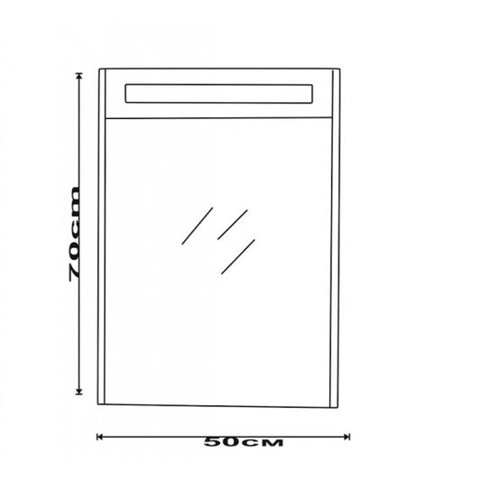 Огледални шкафове » ICMC 4650 - 50CM LED