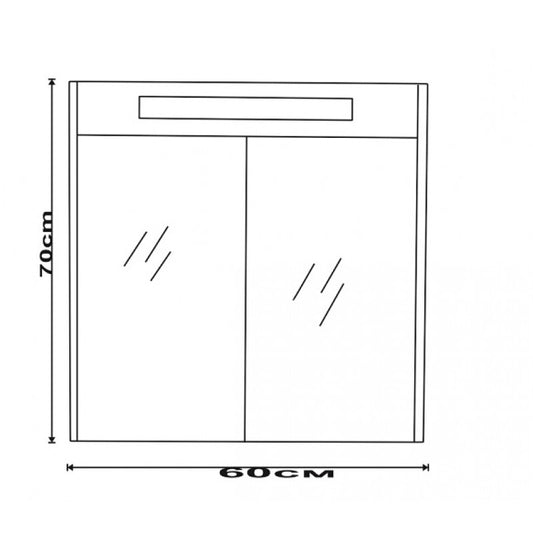 Огледални шкафове » ICMC 4650 60
