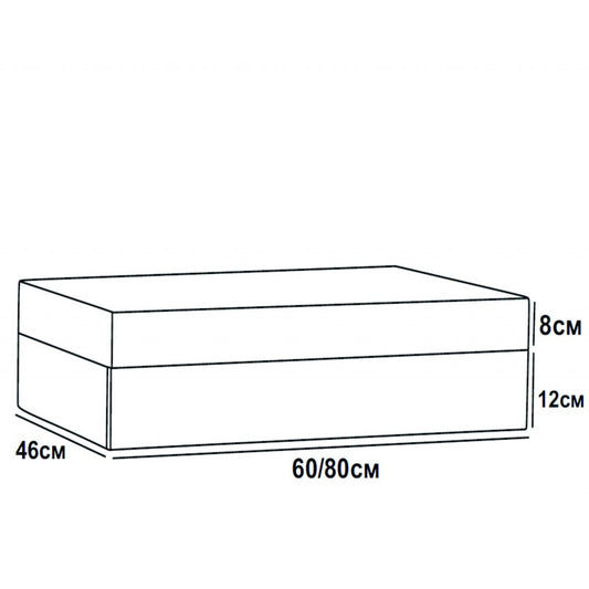 Bathroom countertop ICP 8020W "ANELIYA"