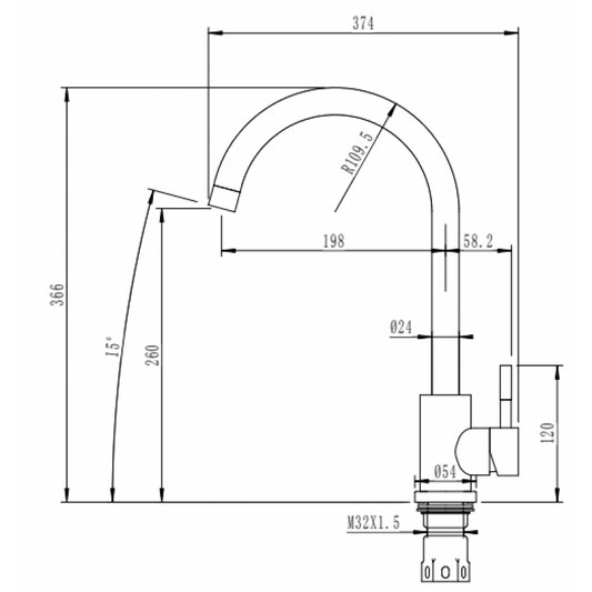 Смесител ICF 7107011B 7313