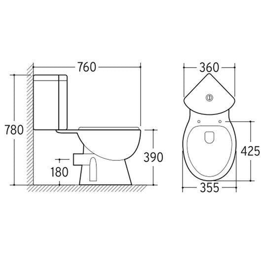 Ъглов моноблок ICC 7636P