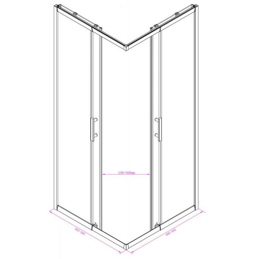 Душ кабина ICS 788TR NANO