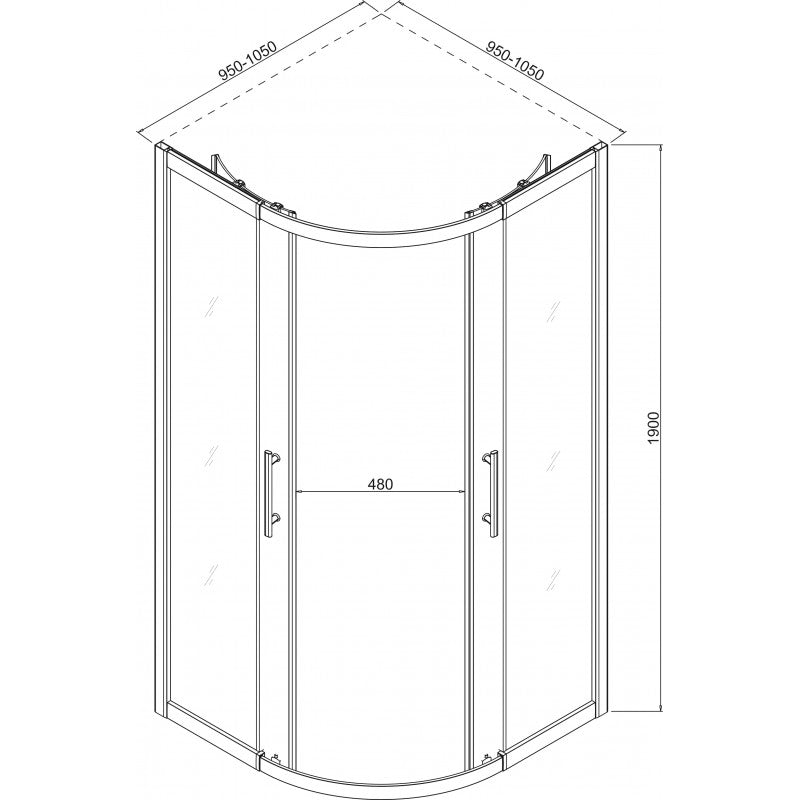 Душ кабина ICS 788/31