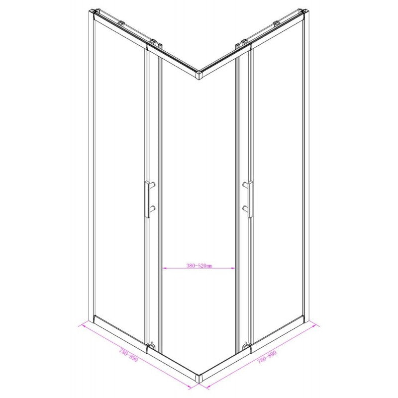 Душ кабина ICS 789TR