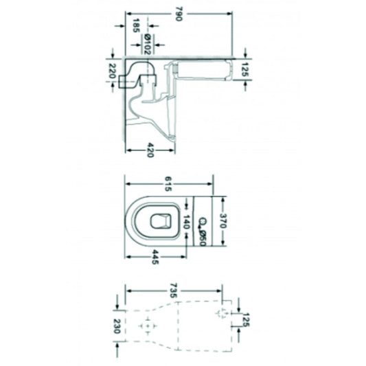 Моноблок ICC 7937 GOLD