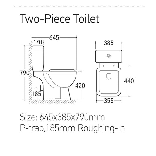 Моноблок ICC 8036P PP RIMLESS