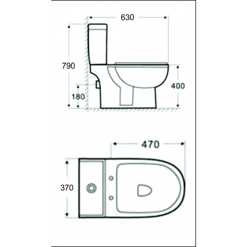 Моноблок ICC 8036GEB P PP / 6736