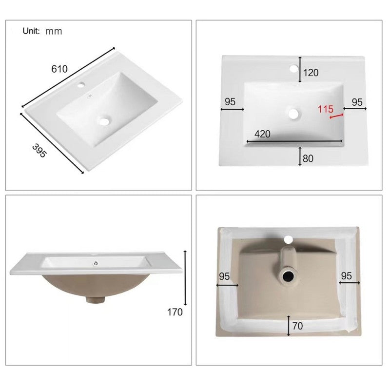 Standing bathroom cabinet ICP 6081-045