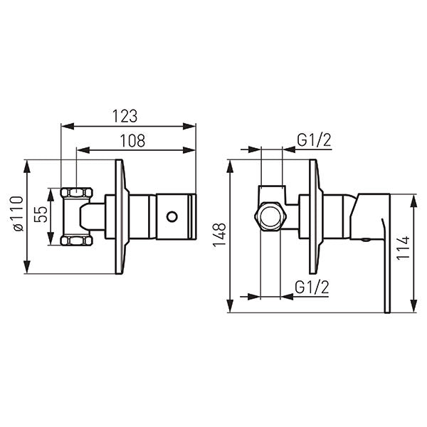 Basin mixer