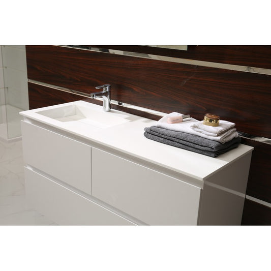 Конзолен шкаф за баня ICP 12038L / 38130