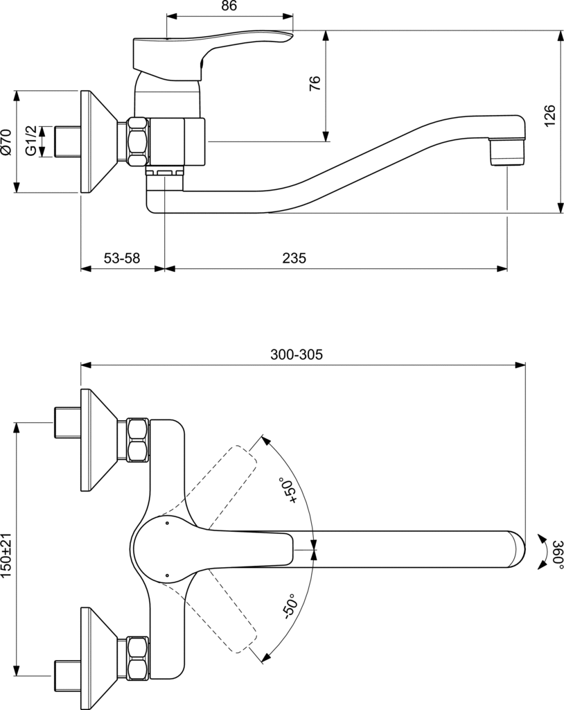 Смесител за кухня VIDIMA Eco SevaS BC392AA