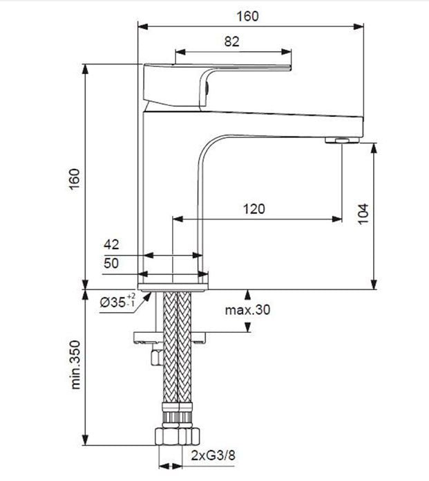 Пакетно предложение IDEAL STANDARD ESLA BD002XC