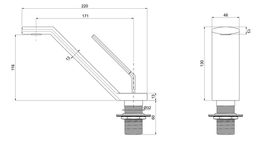 Смесител за умивалник