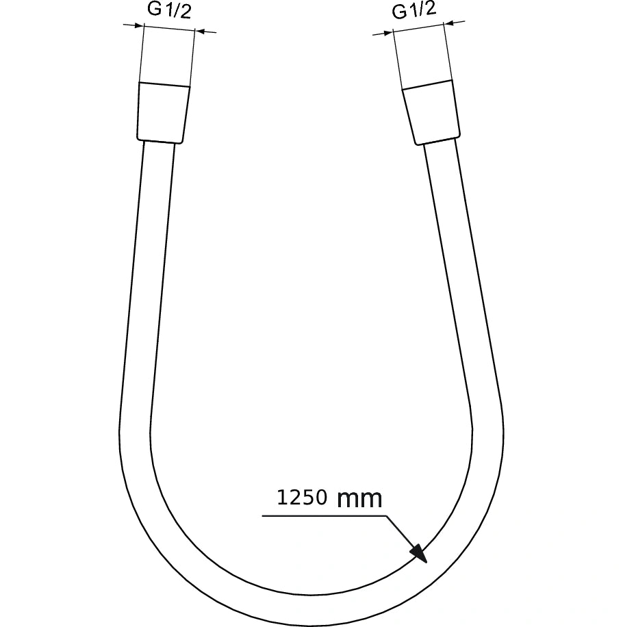 Шлаух за душ IDEAL STANDARD Idealflex BE125AA
