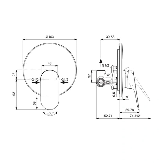 Countertop sink