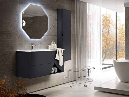 Долен шкаф са баня комплект с мивка