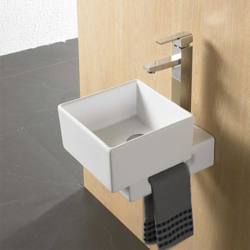 Конзола за мивка върху плот