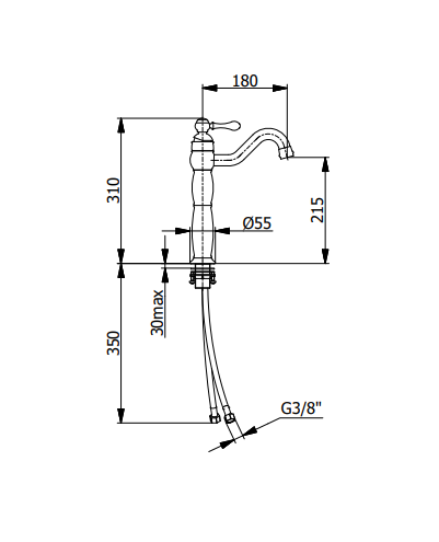 Смесител за умивалник