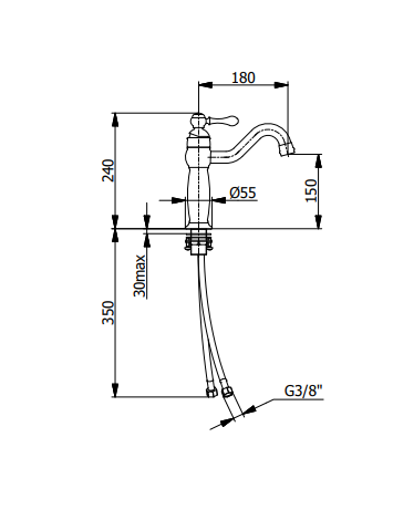 Смесител за умивалник
