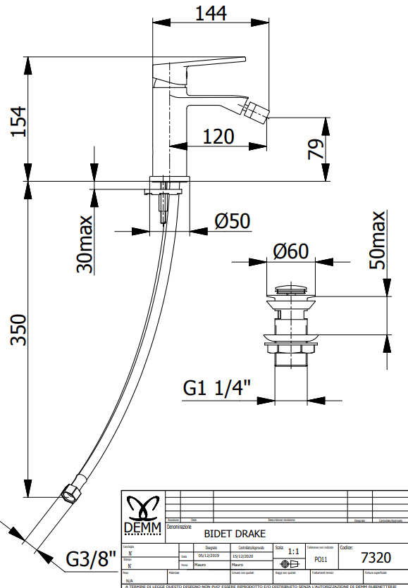 Смесител за биде
