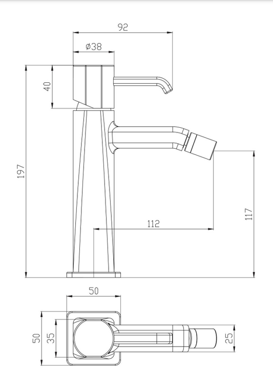 Смесител за биде