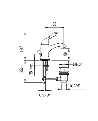 Смесител за умивалник