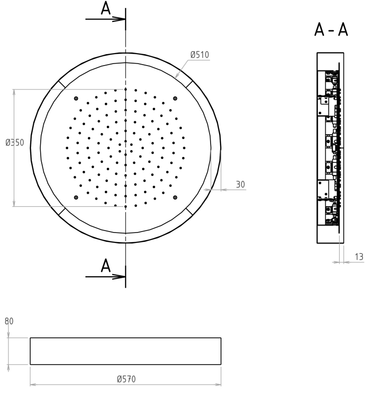Душ пита с хромотерапия