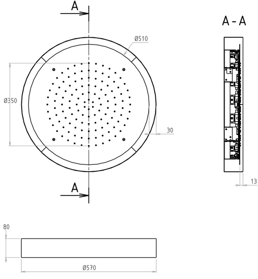 Душ пита с хромотерапия