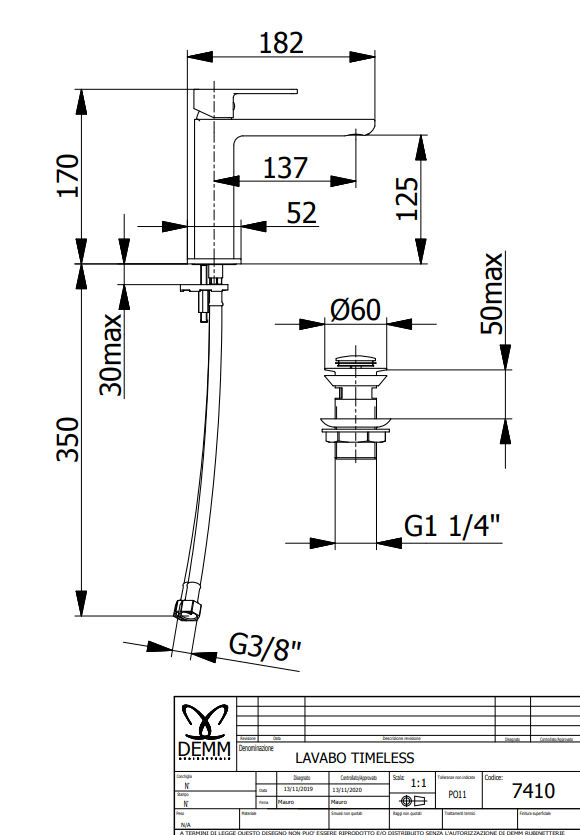 Смесител за умивалник