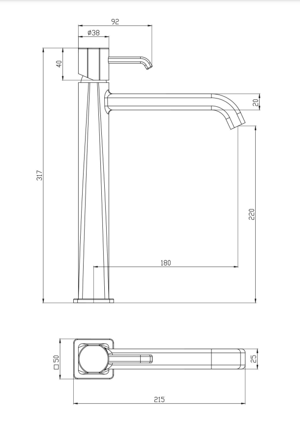 Смесител за умивалник