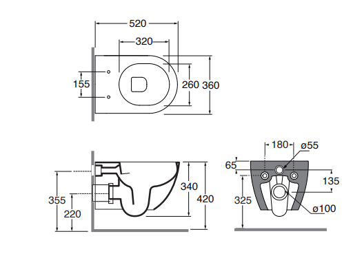 Тоалетна за вграждане