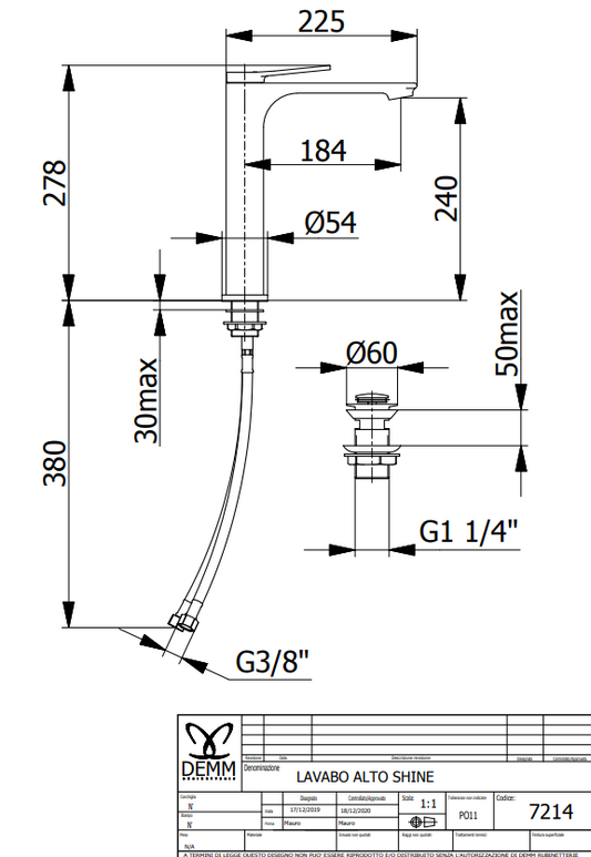 Смесител за умивалник