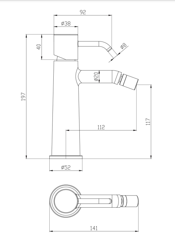 Смесител за биде