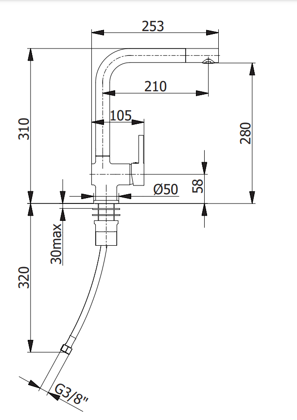 Смесител за кухня