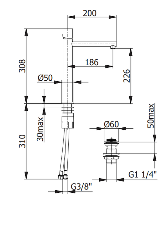 Смесител за умивалник