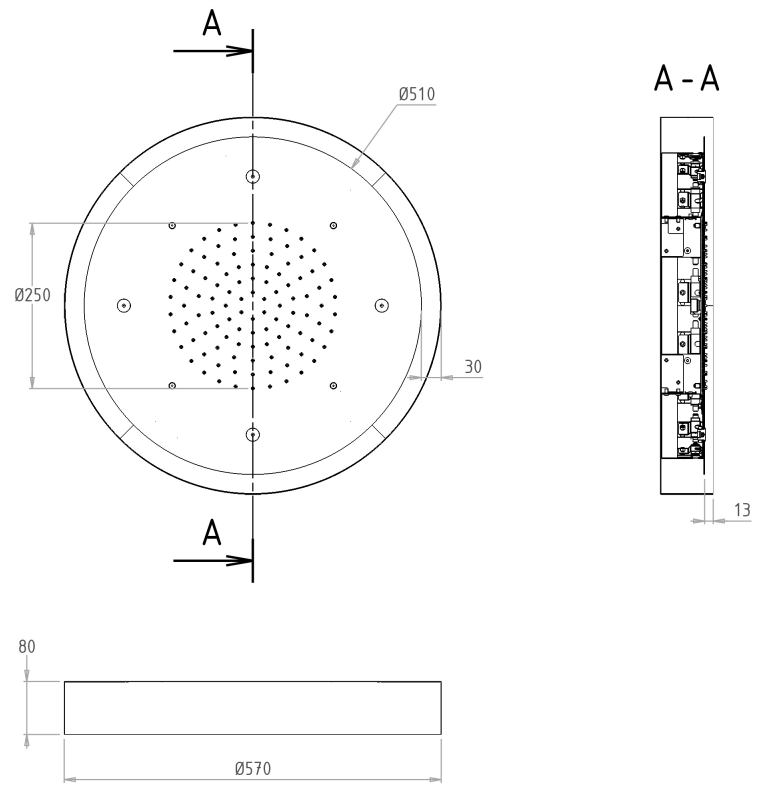 Душ пита с хромотерапия