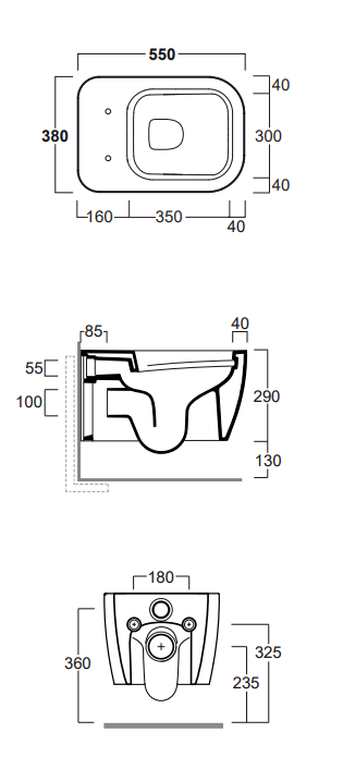 Тоалетна за вграждане