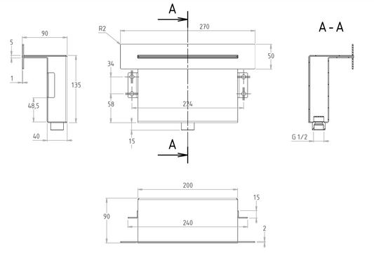 Каскада за вана